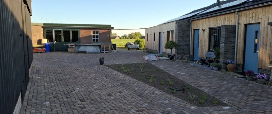 Vernieuwd molen erf Vernieuwd molen erf